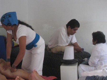 Angélica Pacheco y Aurora Franco